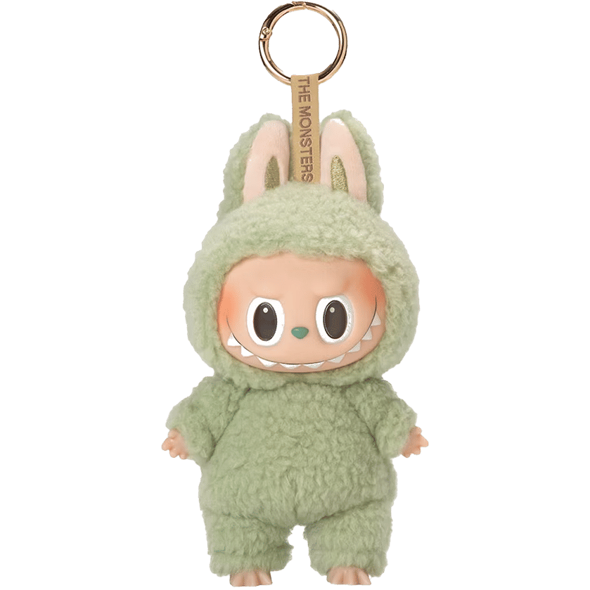 Pop Mart Labubu The Monsters Tasty Macarons Green Grape Vinyl Plush Pendant
