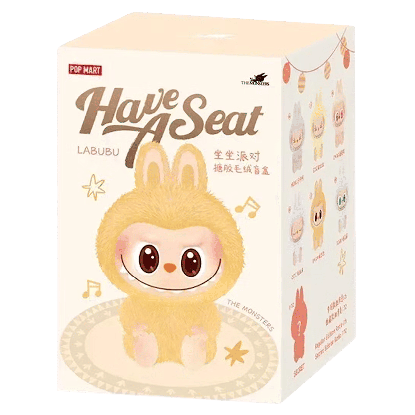 Pop Mart Labubu The Monsters Have a Seat Vinyl Plush Blind Box
