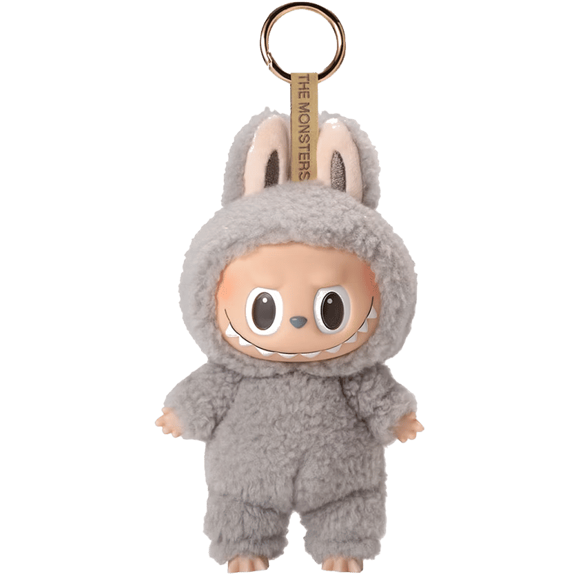 Pop Mart Labubu The Monsters Tasty Macarons Sesame Bean Vinyl Plush Pendant