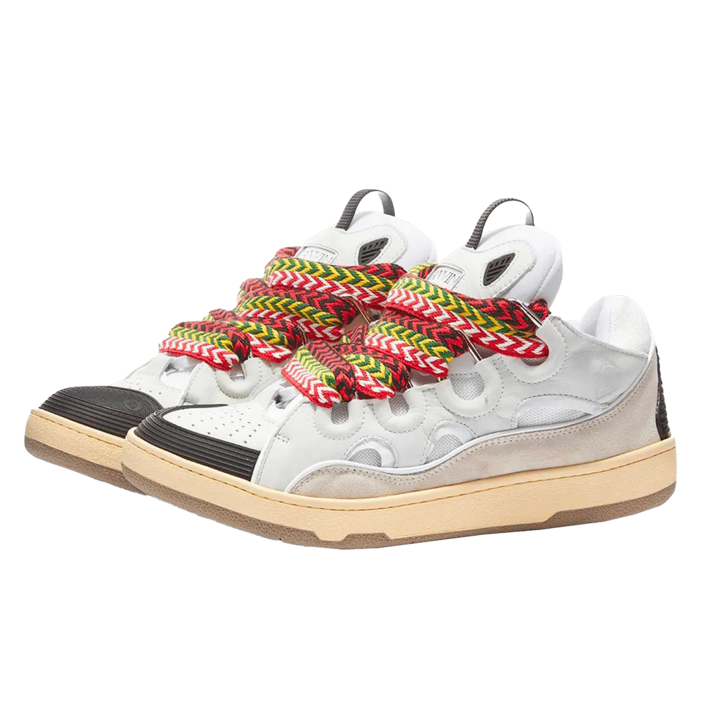 Lanvin Leather Curb White Ivory