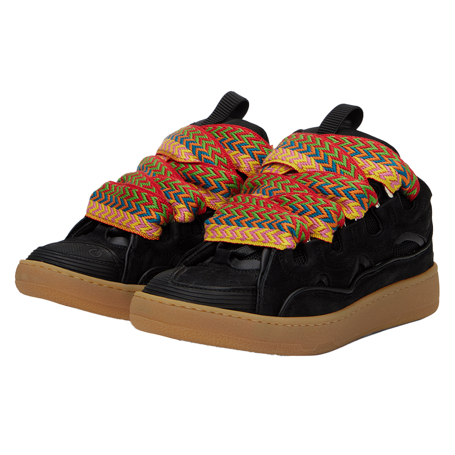 Lanvin Leather Curb Black