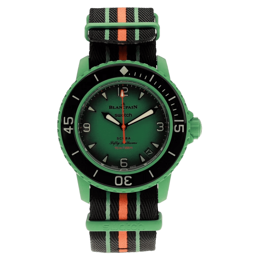 Blancpain x Swatch Scuba Fifty Fathoms Indian Ocean Green
