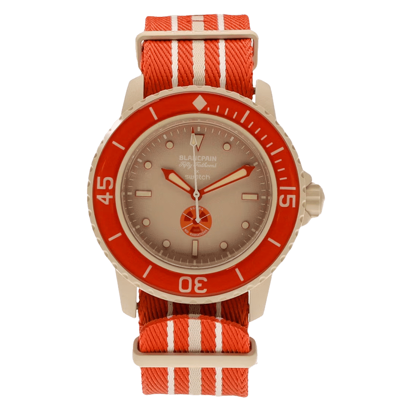 Blancpain x Swatch Scuba Fifty Fathoms Arctic Ocean Cream