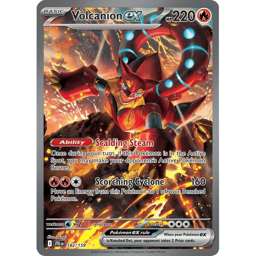 Volcanion ex - 182/159 - SV09: Journey Together
