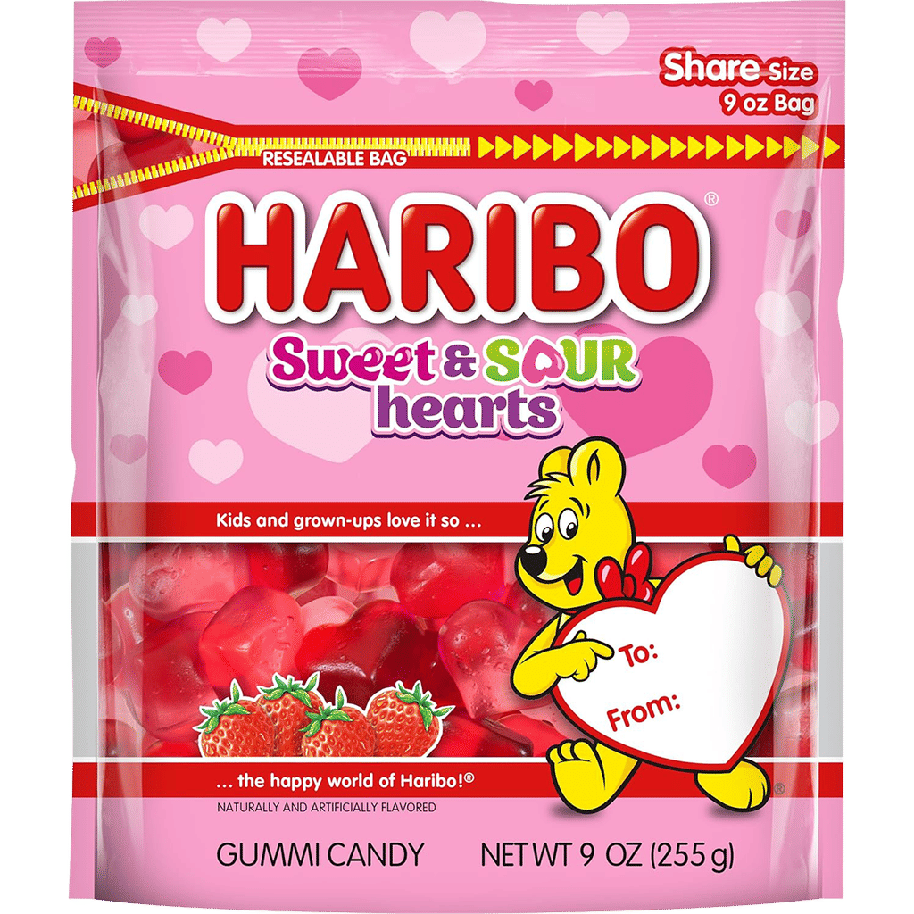 HARIBO Gummi Candy Valentine's Day Limited Edition