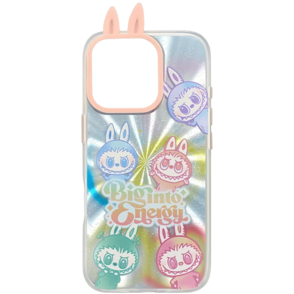 Pop Mart Labubu The Monsters Big into Energy Series Phone Case iPhone 16 Pro
