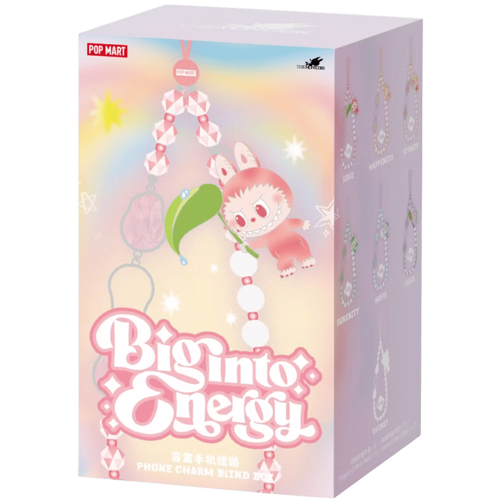 Pop Mart Labubu The Monsters Big into Energy Series Phone Charm Single Blind Box