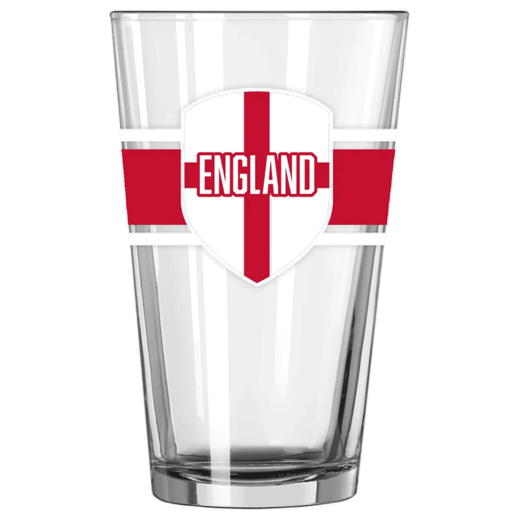 Lb England 16 Ounce Pint Glass