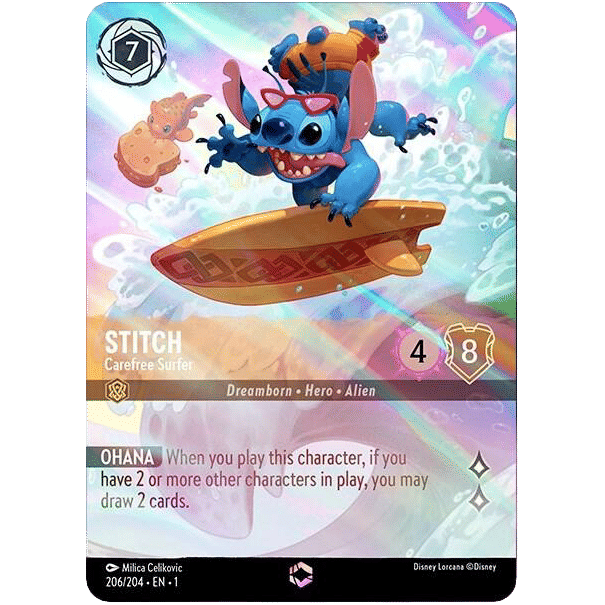 Stitch - Carefree Surfer (Enchanted) - The First Chapter