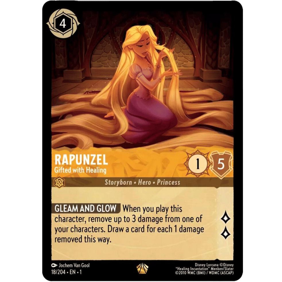 Rapunzel - Gifted with Healing - The First Chapter (Cold Foil)