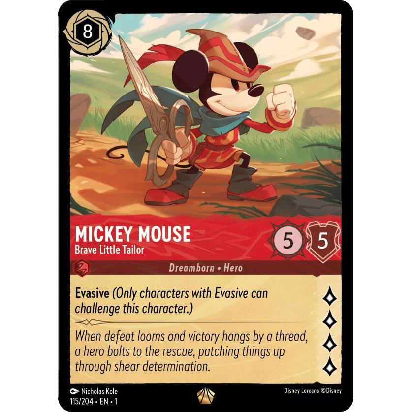 Mickey Mouse - Brave Little Tailor - The First Chapter (Cold Foil)