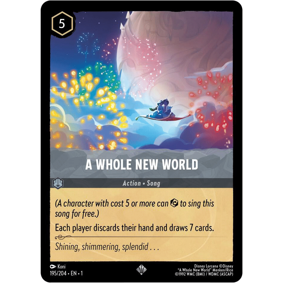 A Whole New World - The First Chapter (Cold Foil)