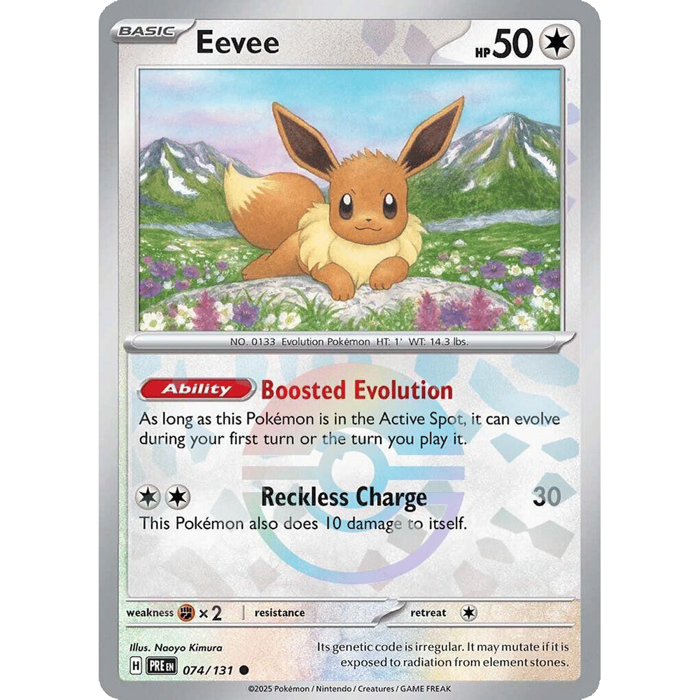 Eevee (Poke Ball Pattern) - SV: Prismatic Evolutions (PRE)