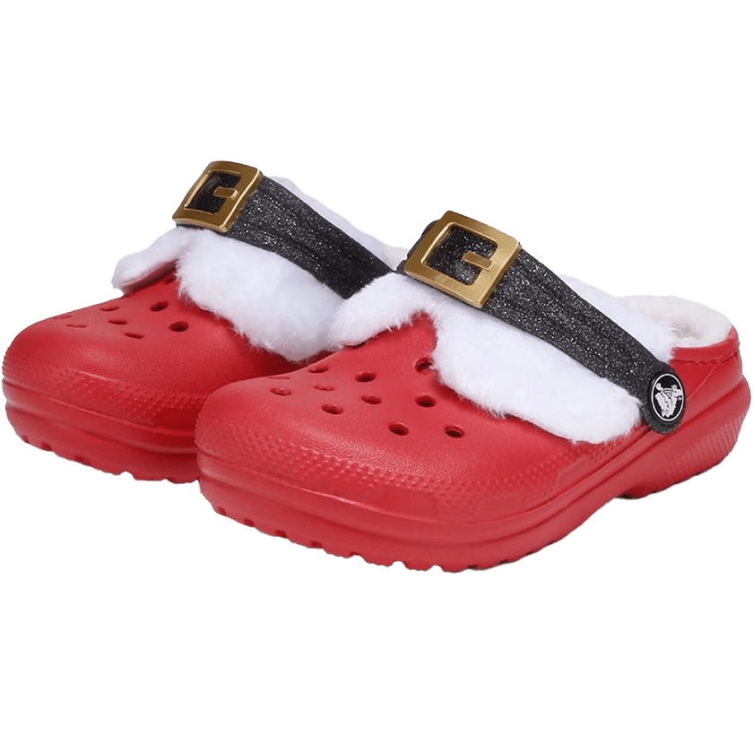Crocs Classic Lined Clog Santa