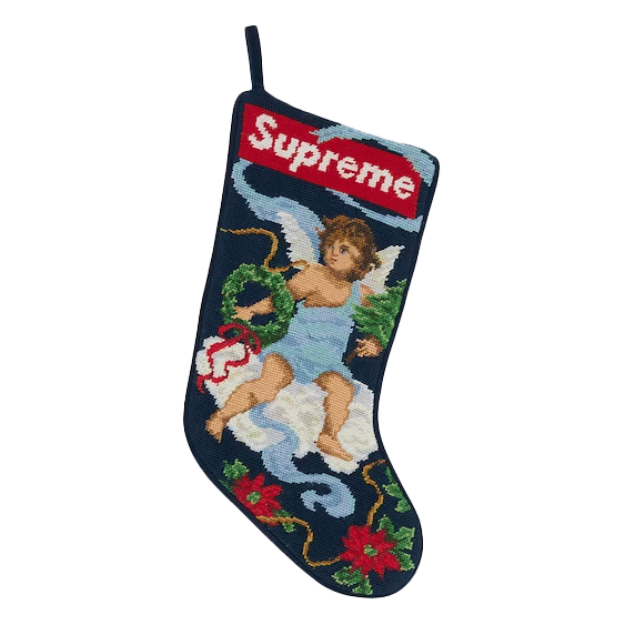 Supreme Christmas Stocking Blue