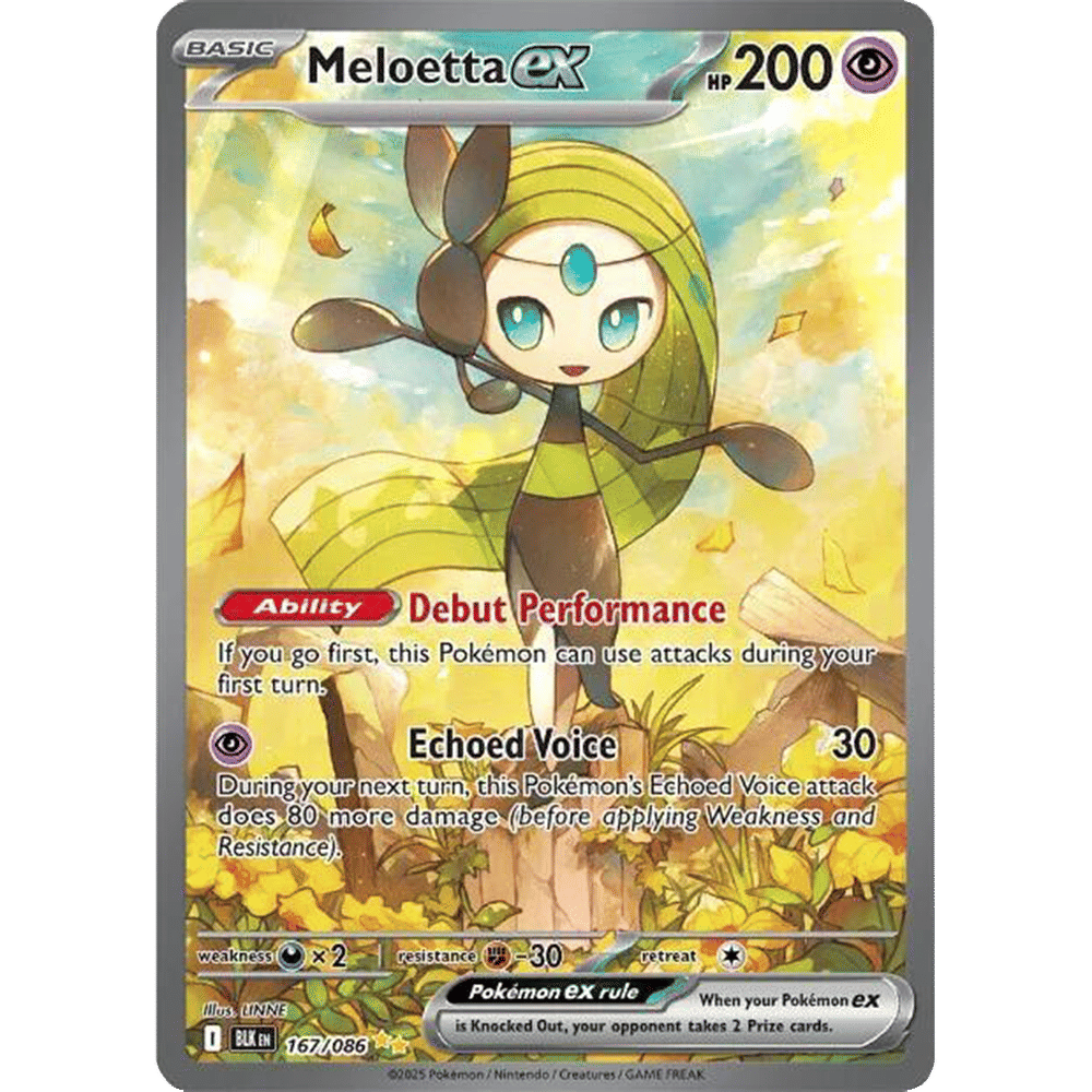 Meloetta ex - 167/086