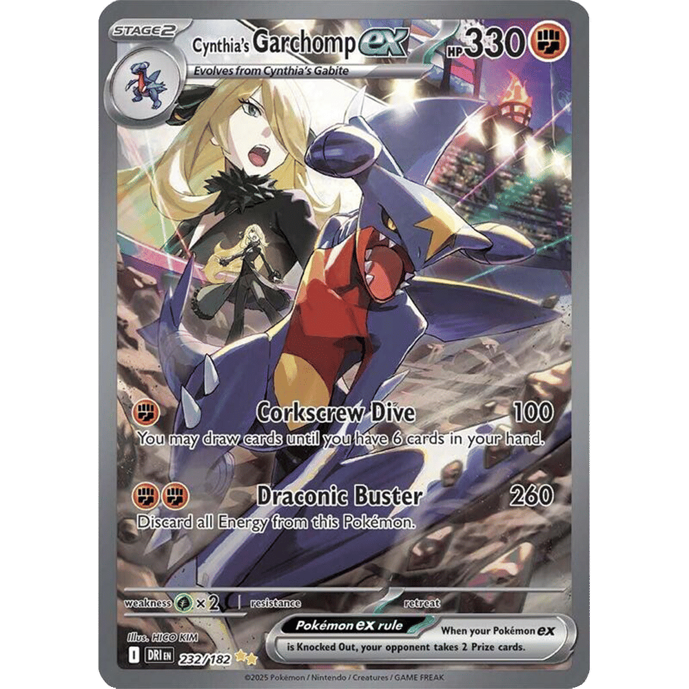 Cynthia's Garchomp ex