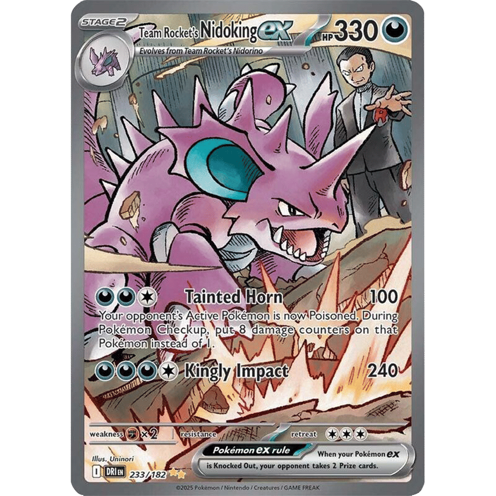 Team Rocket's Nidoking ex
