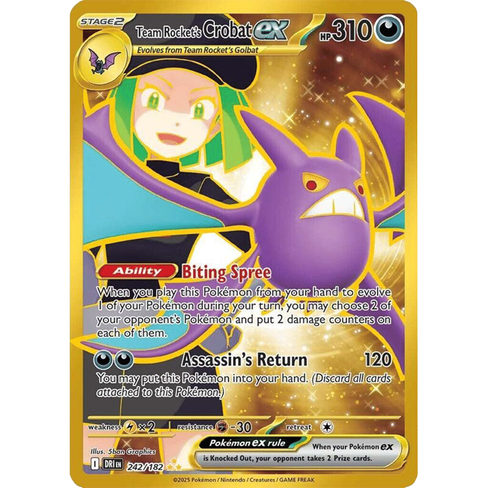 Team Rocket's Crobat ex