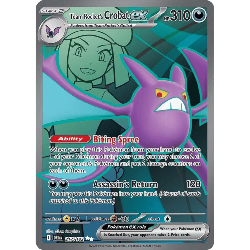 Team Rocket's Crobat ex