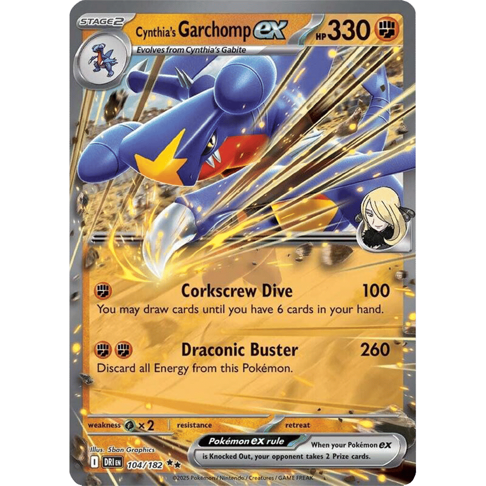 Cynthia's Garchomp ex