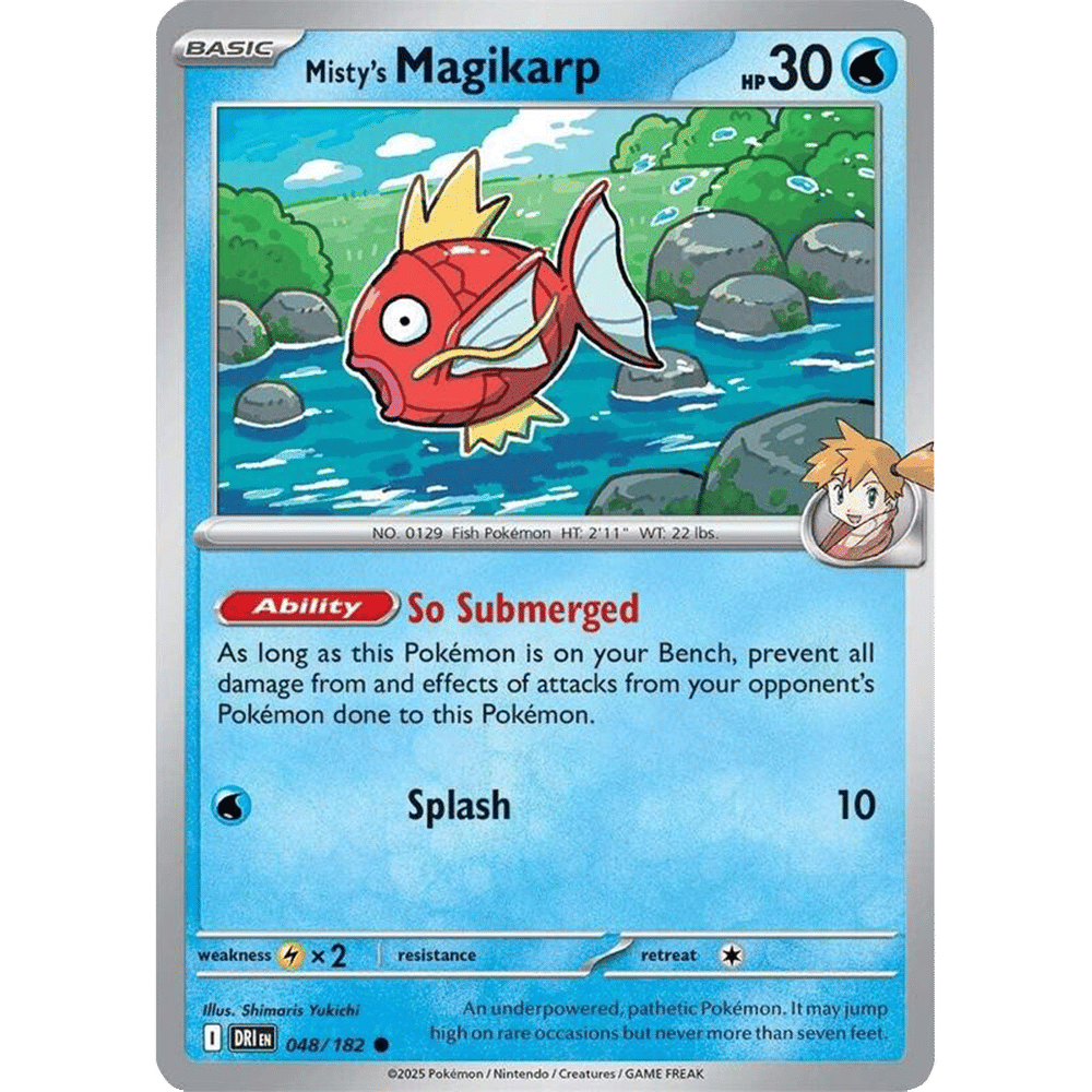 Misty's Magikarp (Reverse Holo)