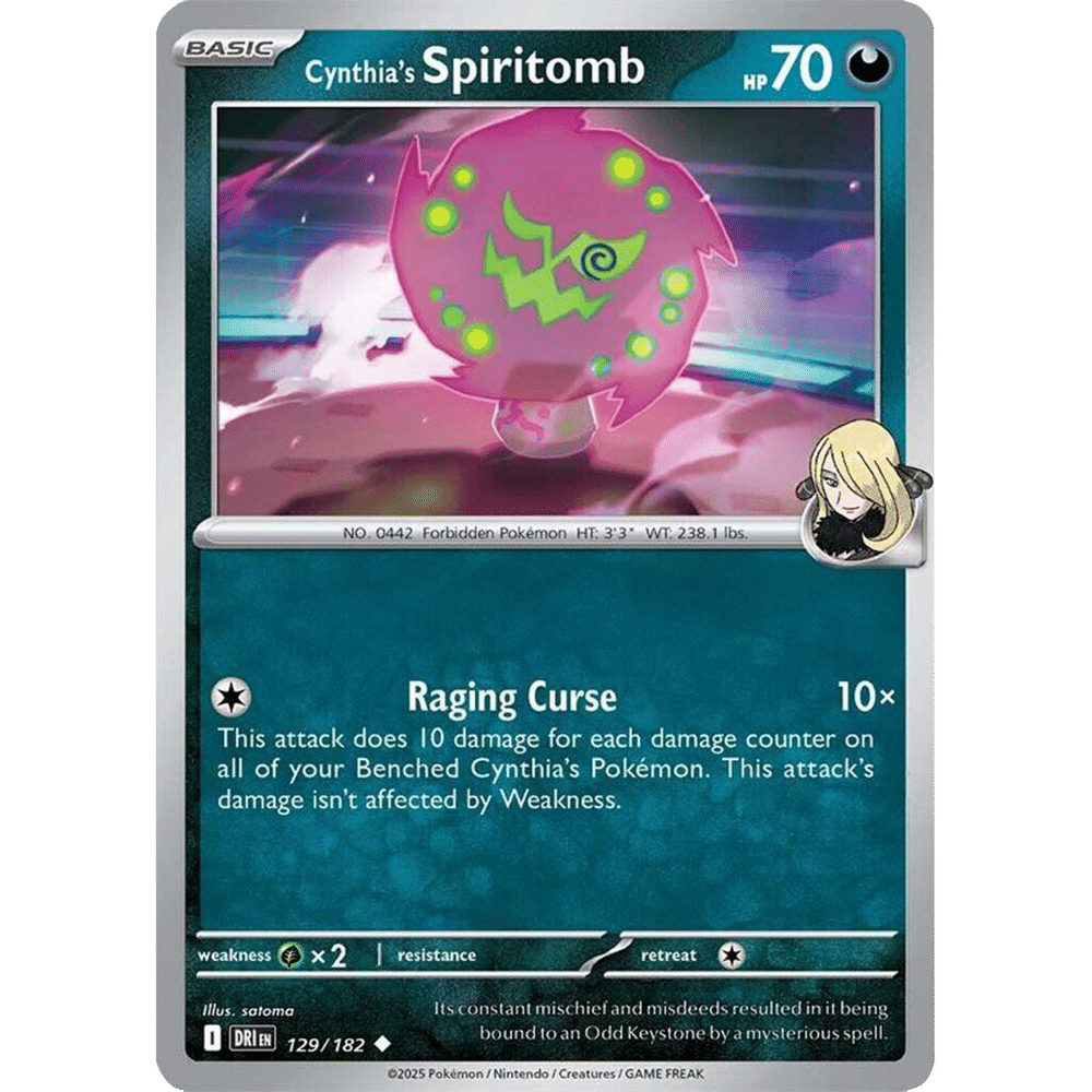 Cynthia's Spiritomb (Reverse Holo)