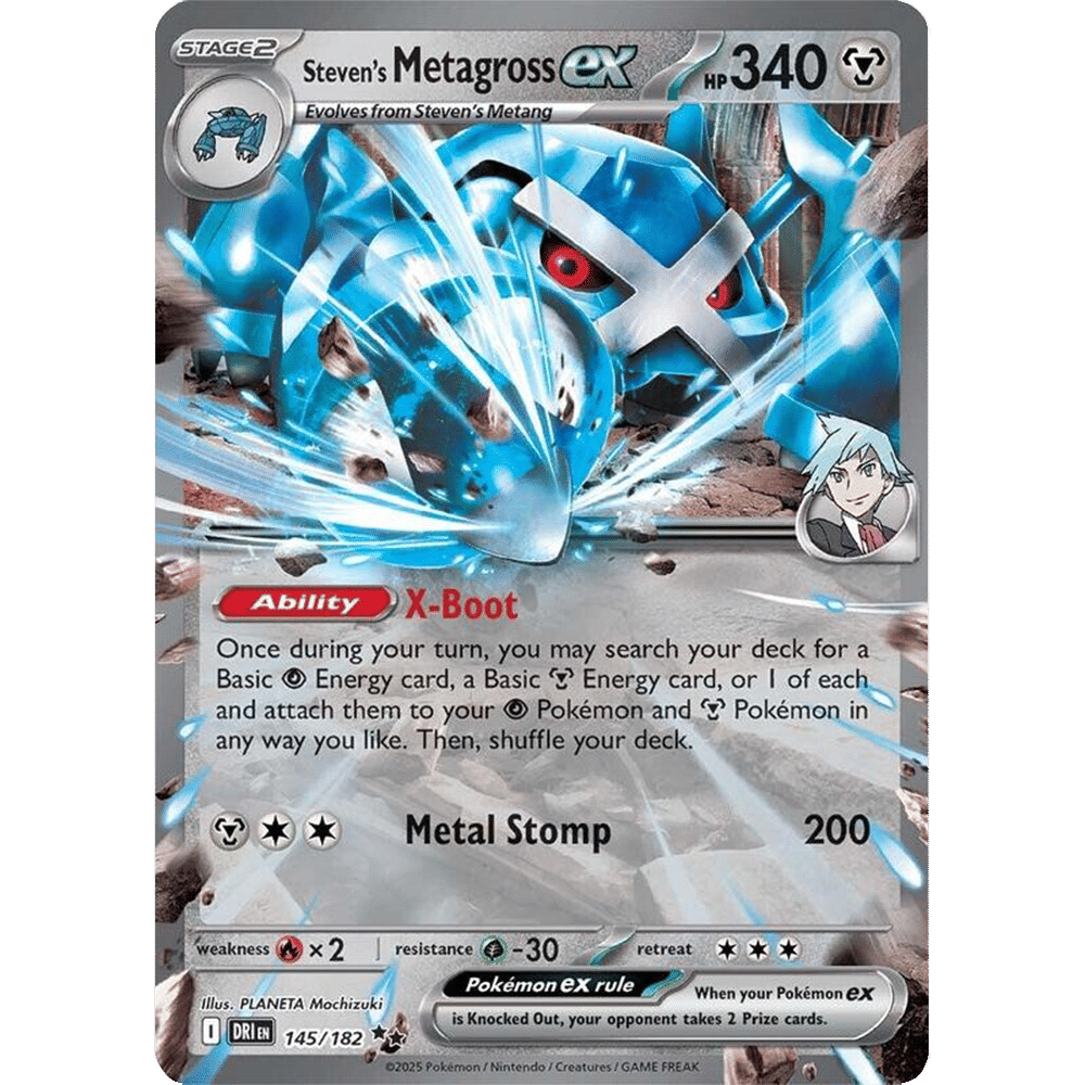 Steven's Metagross ex (Holofoil)