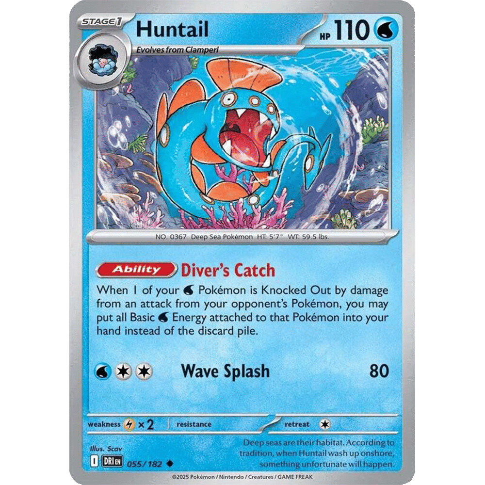Huntail (Reverse Holo)