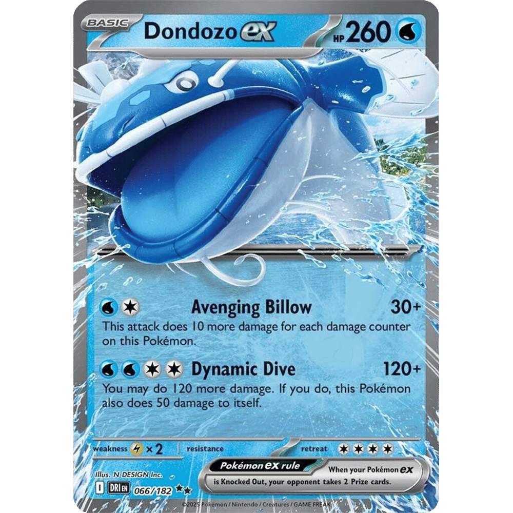 Dondozo ex (Holofoil)