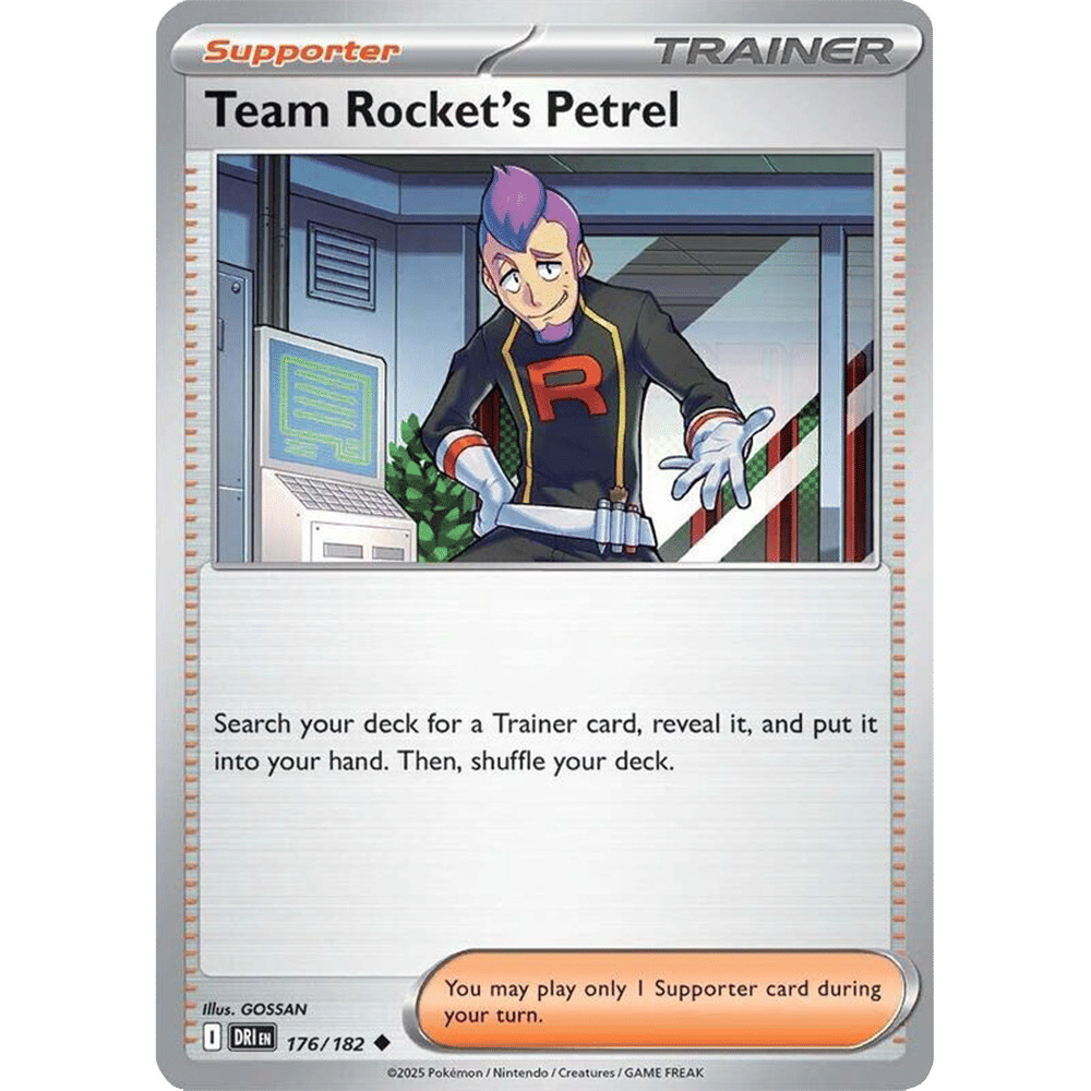 Team Rocket's Petrel (Reverse Holo)