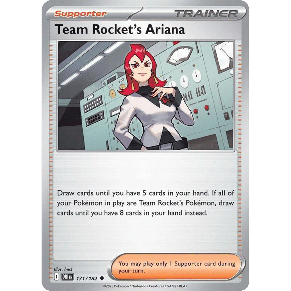 Team Rocket's Ariana (Reverse Holo)