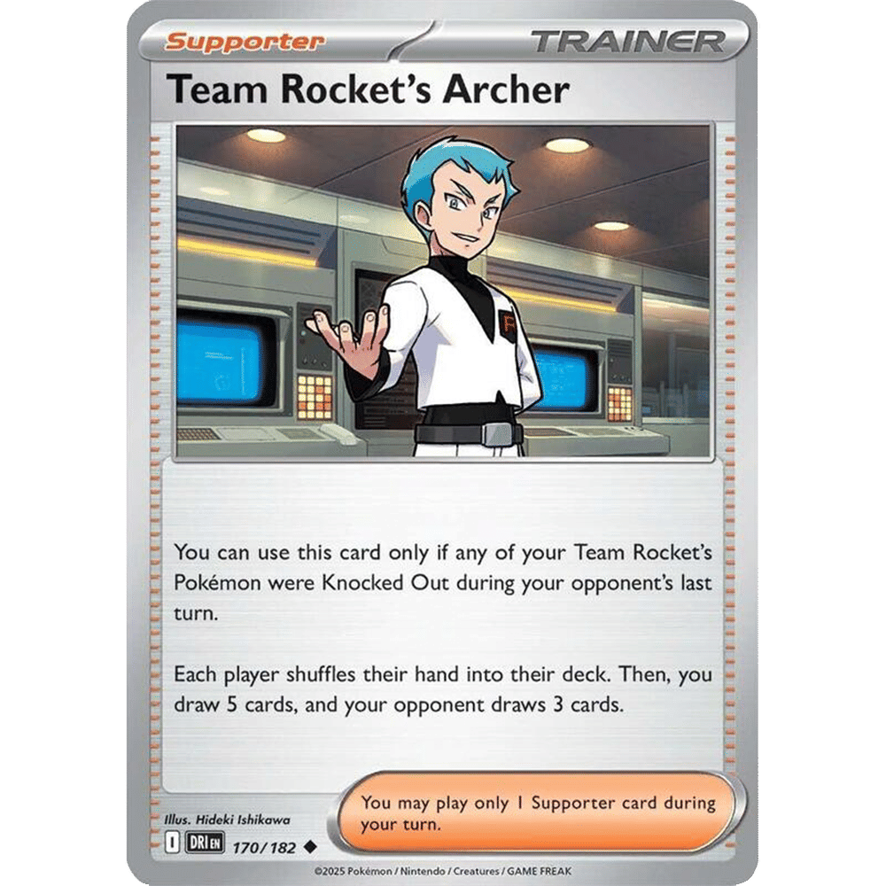 Team Rocket's Archer (Reverse Holo)