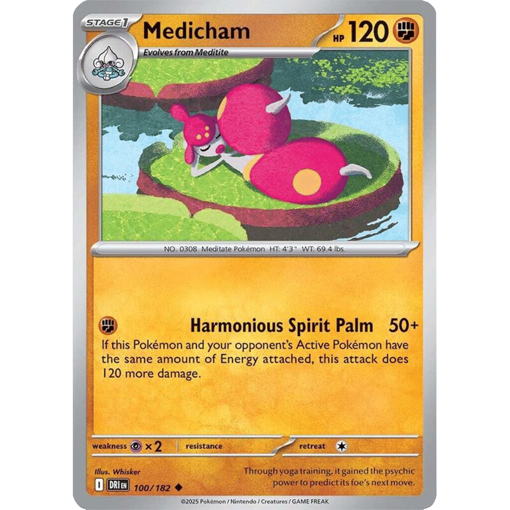 Medicham (Reverse Holo)