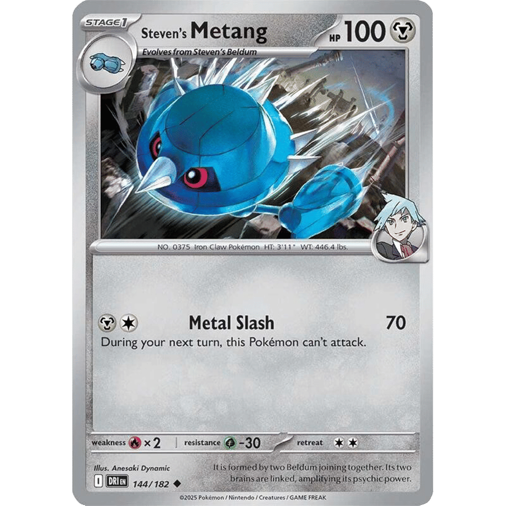 Steven's Metang (Reverse Holo)