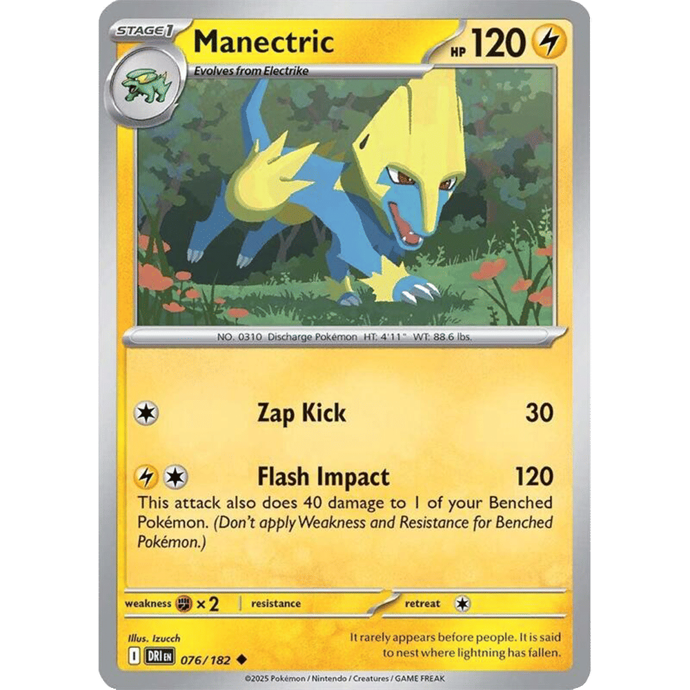 Manectric (Reverse Holo)