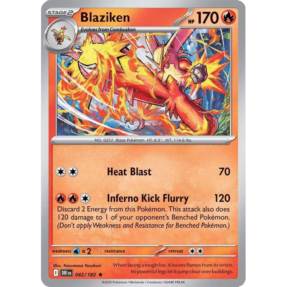 Blaziken (Reverse Holo)