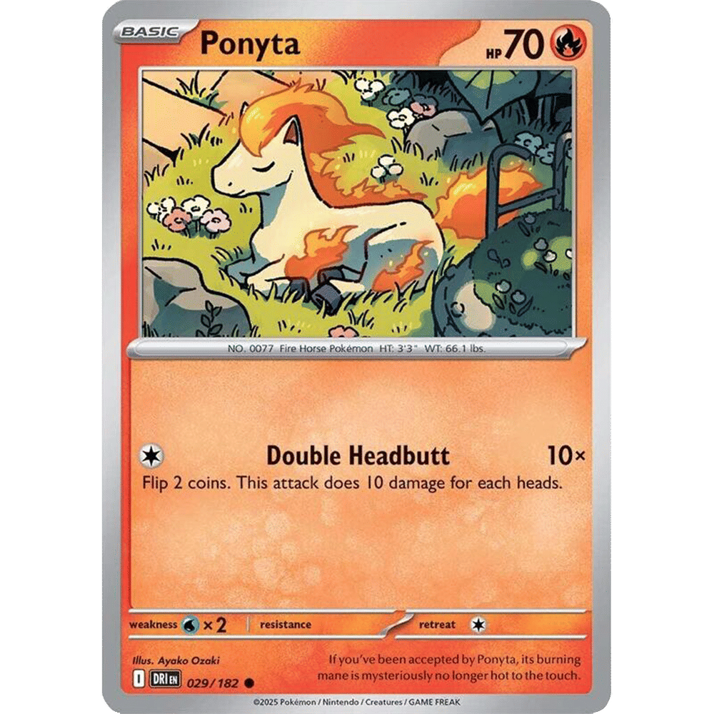 Ponyta (Reverse Holo)