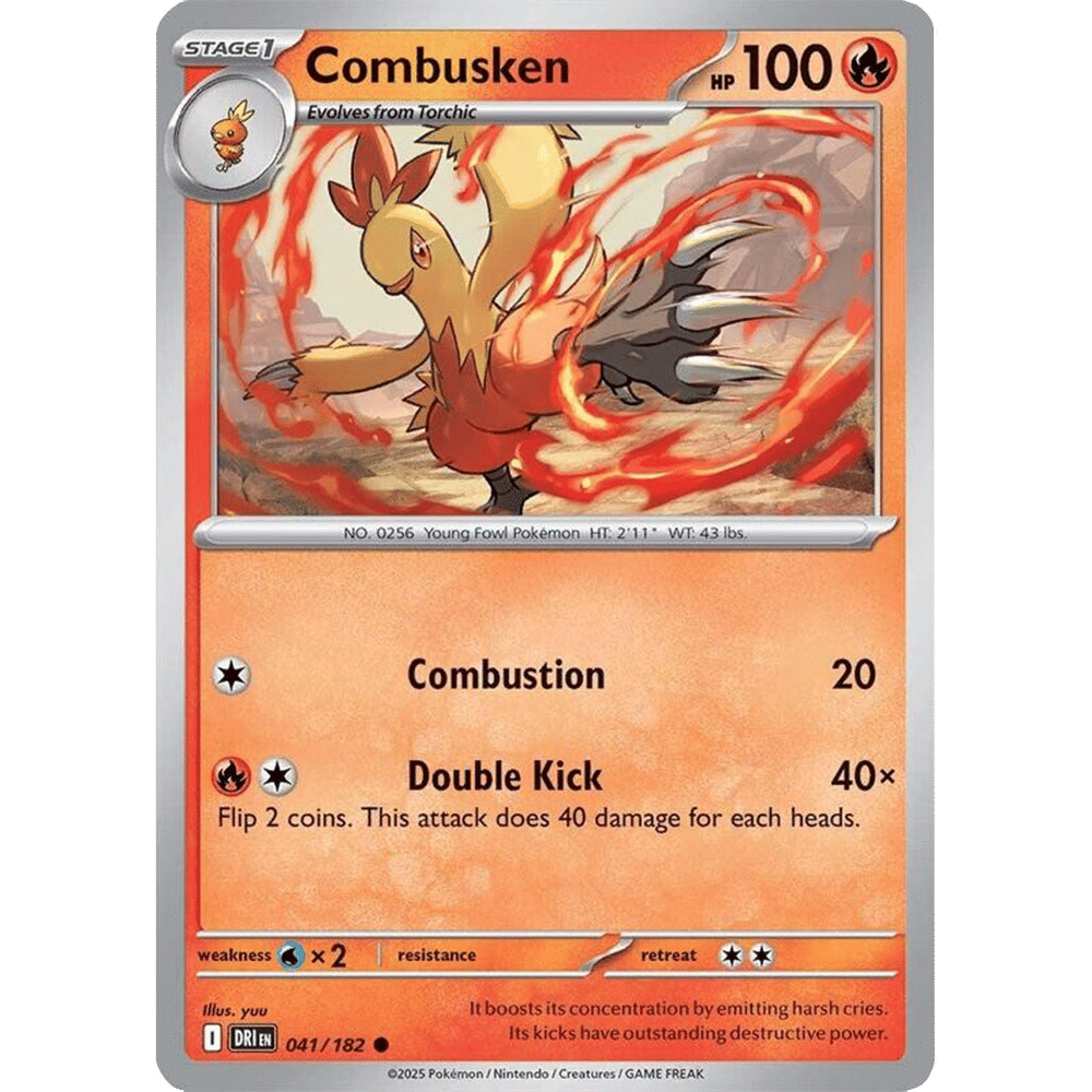 Combusken (Reverse Holo)