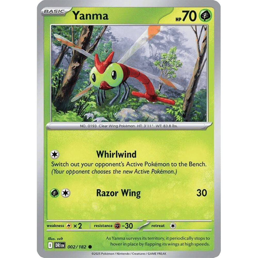 Yanma (Reverse Holo)