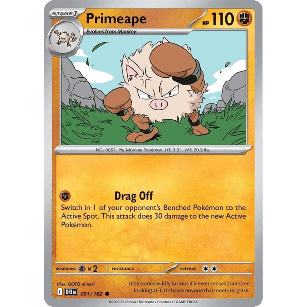 Primeape (Reverse Holo)