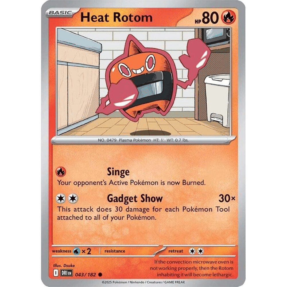 Heat Rotom (Reverse Holo)