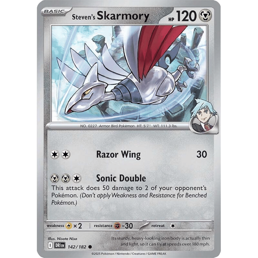 Steven's Skarmory (Reverse Holo)