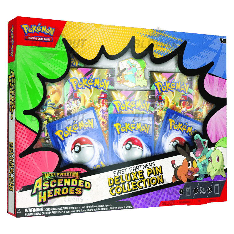 Ascended Heroes First Partners Deluxe Pin Collection Case