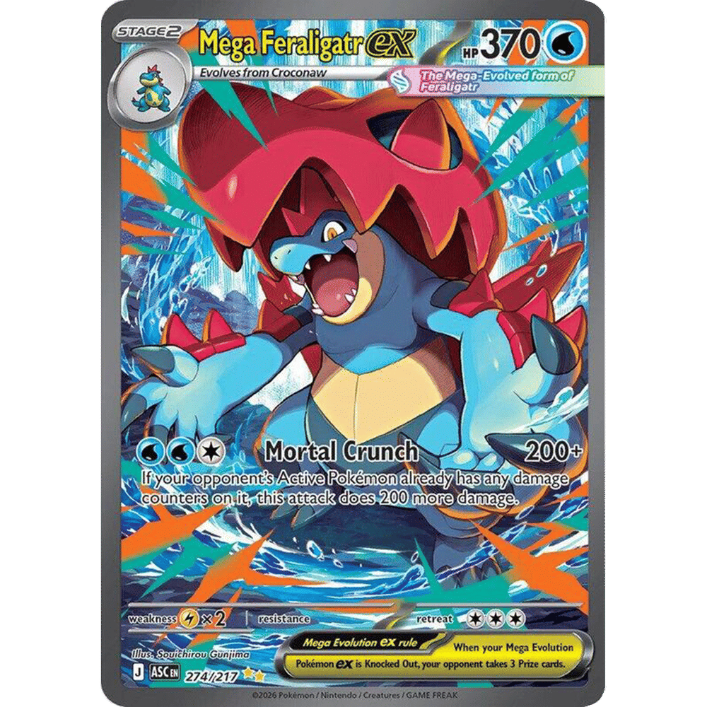 Mega Feraligatr ex - 274/217