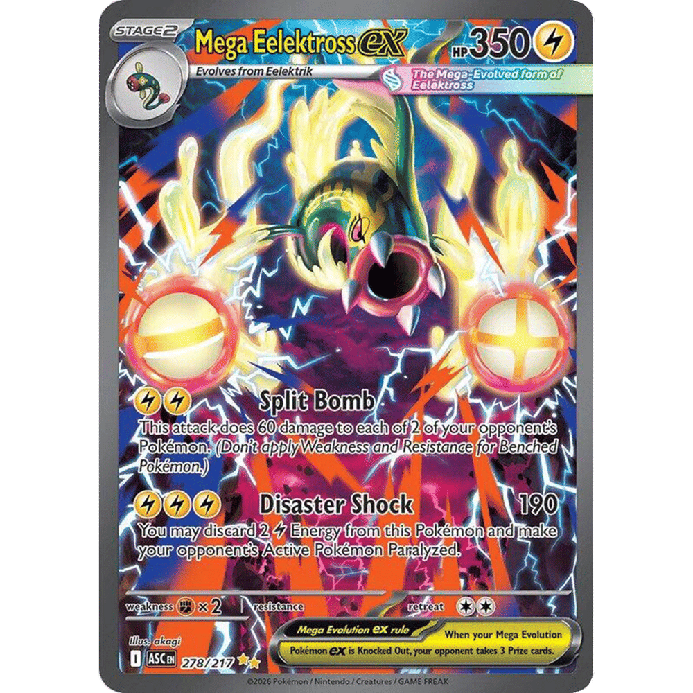 Mega Eelektross ex - 278/217