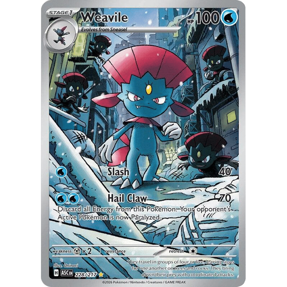 Weavile - 228/217
