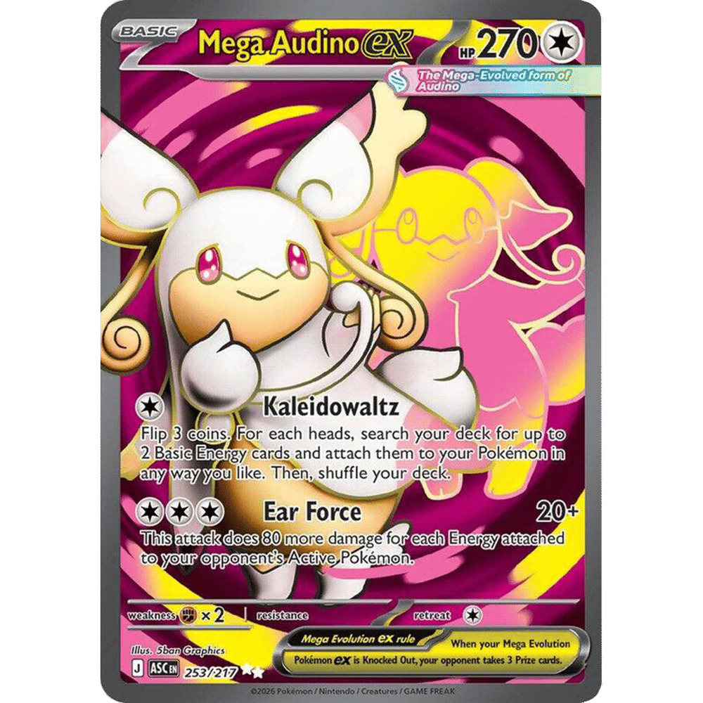 Mega Audino ex - 253/217