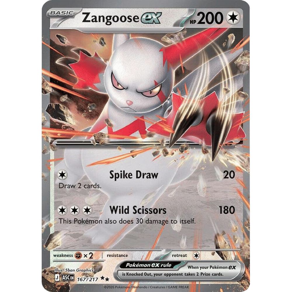 Zangoose ex