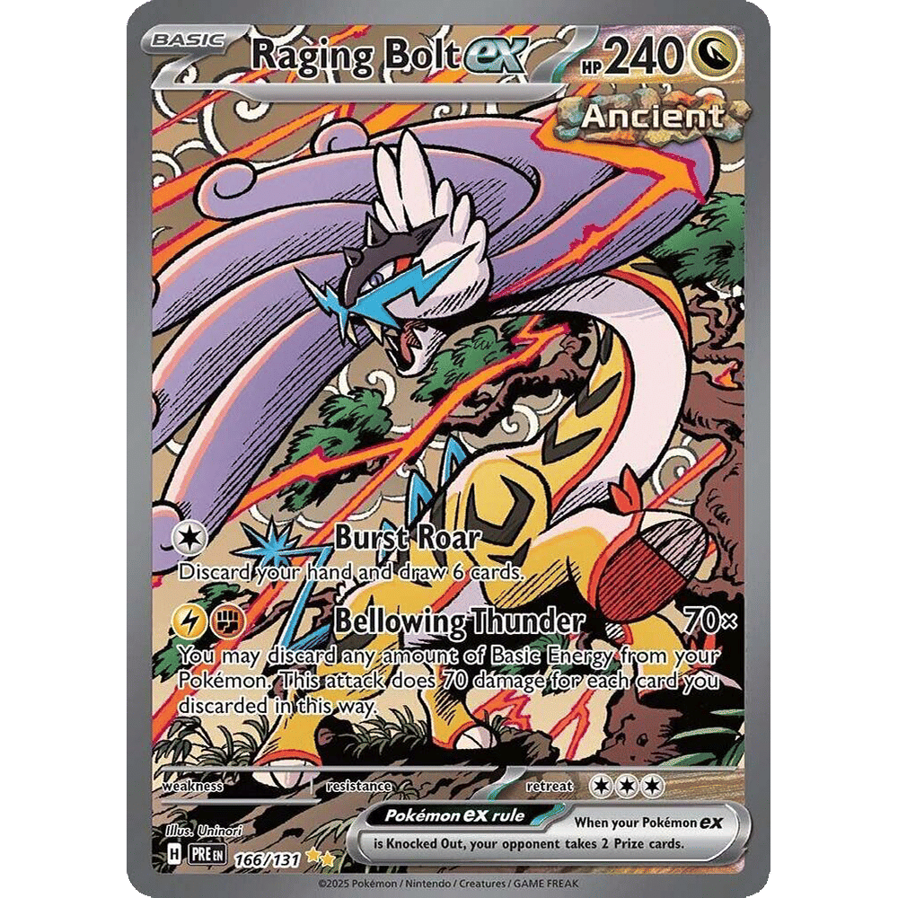 Raging Bolt ex - SV: Prismatic Evolutions (PRE)